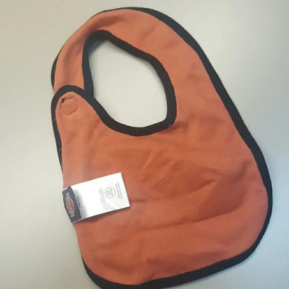 Harley-Davidson orange bib